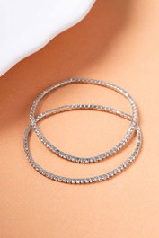 Heliophilia Silver Pulsera de Metal Plateada ELKGC68530G